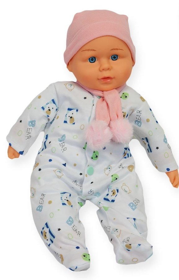 Lalka bobas mówiący i śpiewający 45 cm dla dziewczynki 5249A