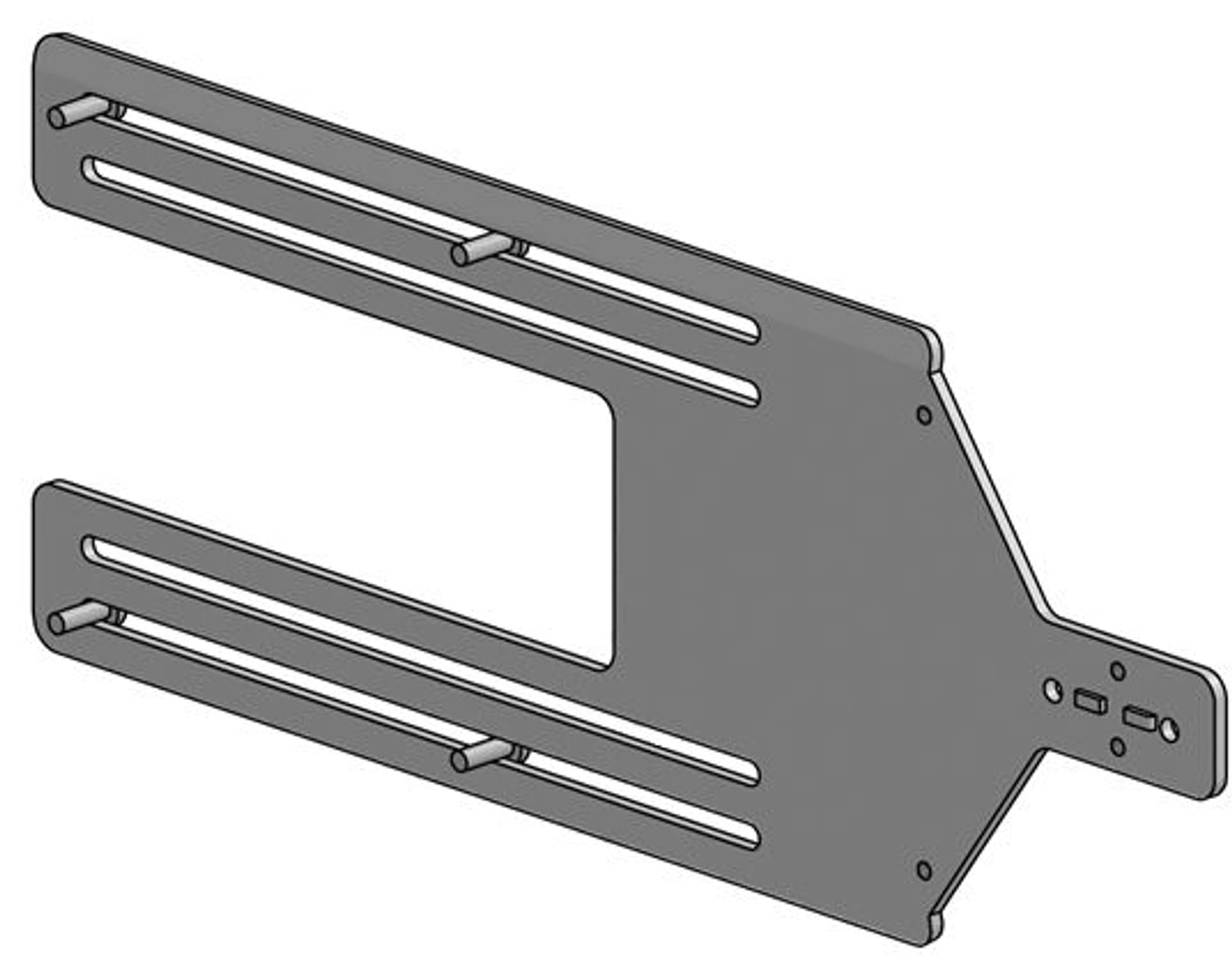 Ergonomic Solutions Kiosk straight bracket