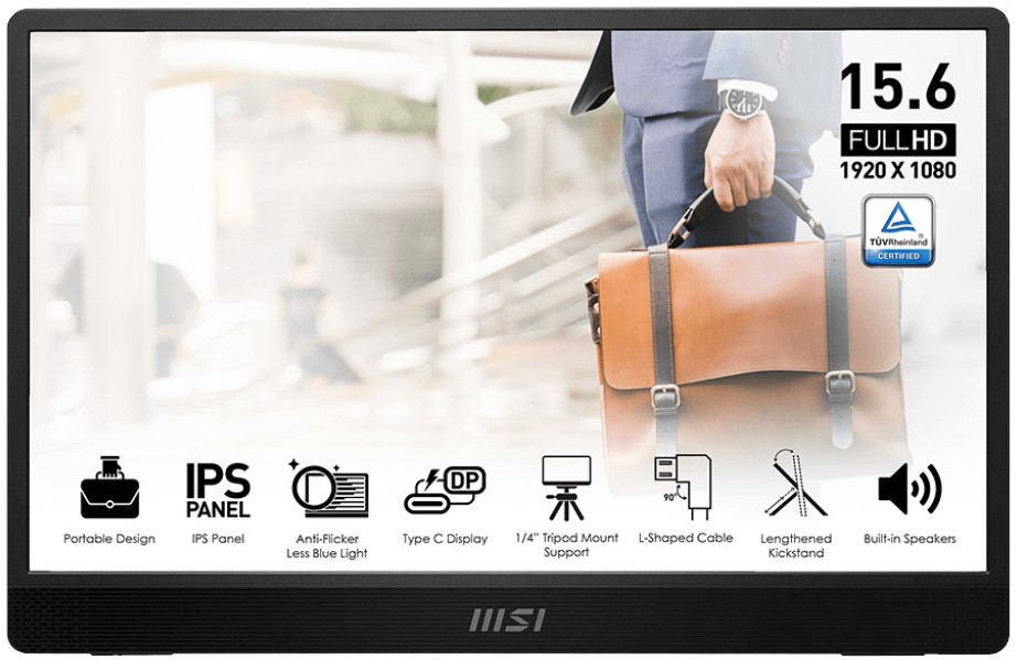 MSI PRO MP161DE E2 Black (9S6-3PB70H-021)