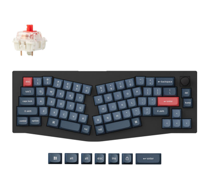 Keychron V8 Max D1 Gateron Jupiter Red Ergonomic Knob V8M-D1