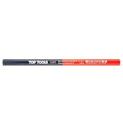 Top Tools Ołówek stolarski granatowo-czerwony 14A892