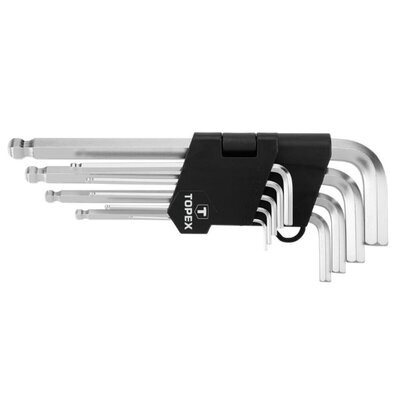 Top Tools Klucze sześciokątne 9cz. 1.5 - 10mm (długie) 35D051