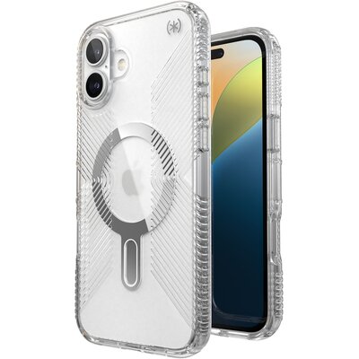Etui SPECK Presidio Perfect-Clear Grip ClickLock & MagSafe do Apple iPhone 16 Plus Przezroczysty
