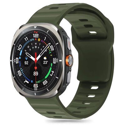 Pasek TECH-PROTECT Silicone Line do Samsung Galaxy Watch Ultra (47mm) Zielony