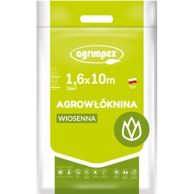 Agrimpex Agrowłóknina osłaniająca wiosenna - hobby 1,6m x 10m, 17g/m2, marki AHW161017