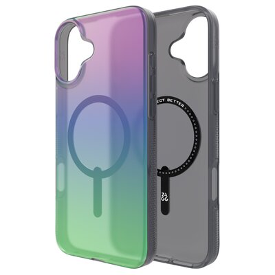 Etui ZAGG Milan Snap Magsafe Raven Feather do Apple iPhone 16 Plus Wielokolorowy