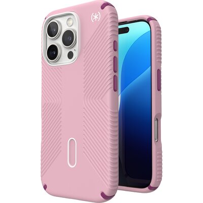Etui SPECK Presidio2 Grip ClickLock & MagSafe do Apple iPhone 16 Pro Różowy