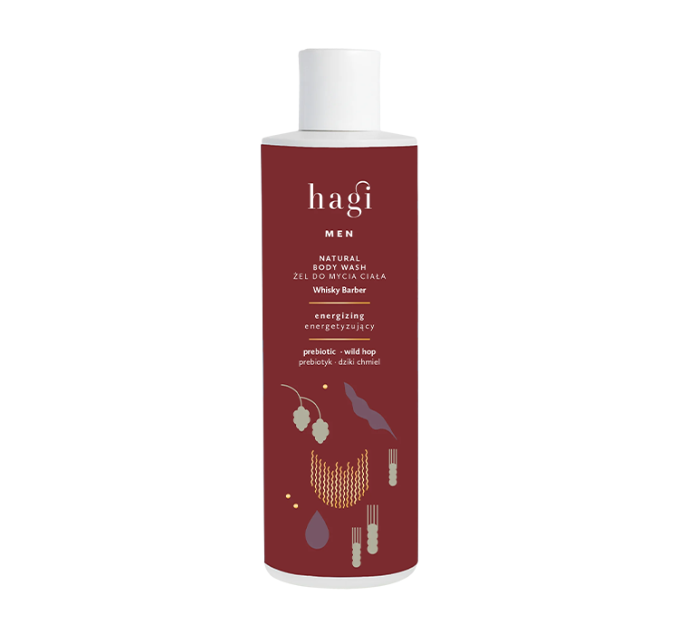 Hagi Men Whisky Barber energetyzujący żel do mycia ciała 300ml