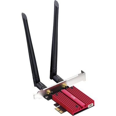 Karta sieciowa CUDY WE9300 PCI Express, Wewnętrzna, 2.4 / 5 / 6 GHz WE9300