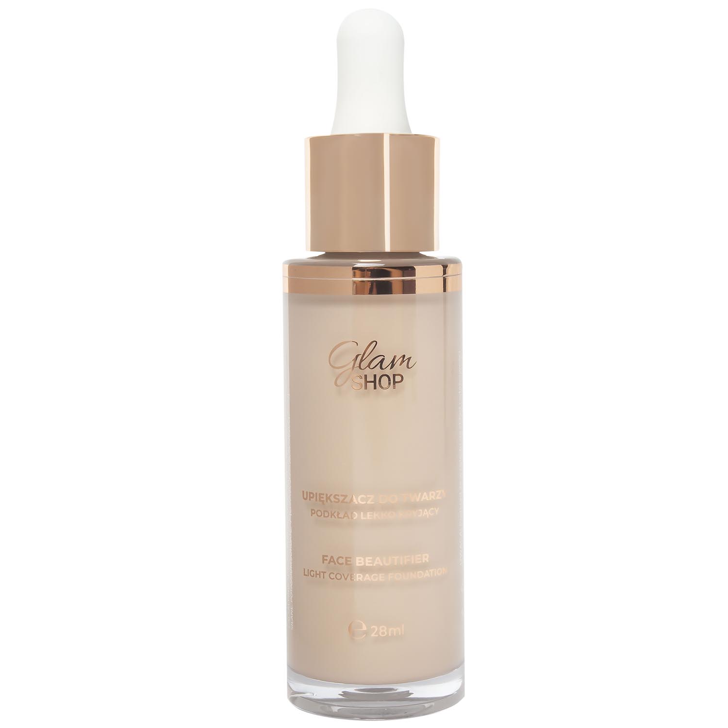 Glam Shop Upiększacz do twarzy Lekko kryjący podkład Naturalny 1