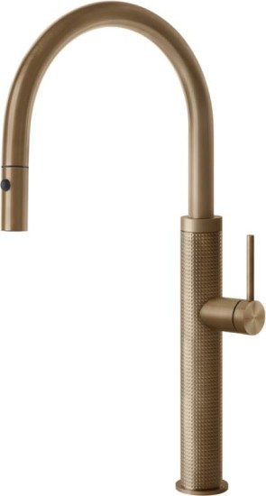 Bateria stojąca GESSI GESSI 316 Ciepły brąz szczotkowany PVD 60026#726