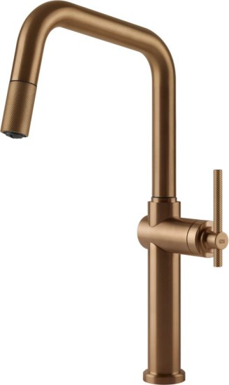 Bateria stojąca GESSI HABITO Ciepły brąz szczotkowany PVD 60652#726