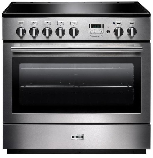 Kuchnia z płytą indukcyjną FALCON Professional Plus FX 90 Stal nierdzewna chrom PROP90FXEISS/C-EU