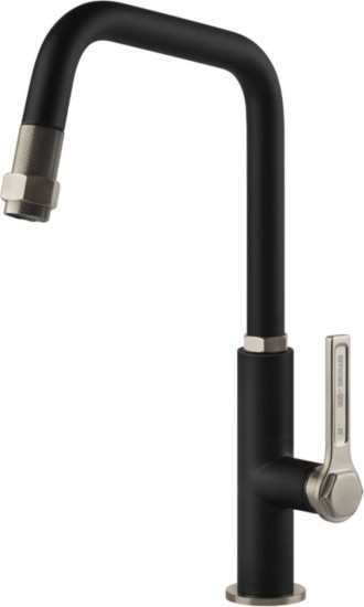 Bateria stojąca GESSI OFFICINE Czarny matowy/ Finox 60053#599