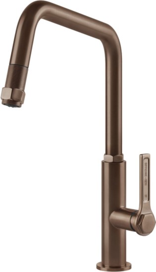 Bateria stojąca GESSI OFFICINE Miedź szczotkowana PVD 60053#708