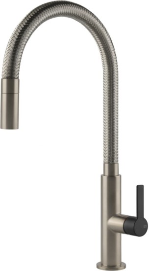 Bateria stojąca GESSI MESH Czarny matowy/ Finox 60003#599