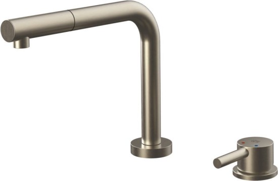 Bateria stojąca GESSI SU&GIU Finox (Nikiel szczotkowany) 50109#149