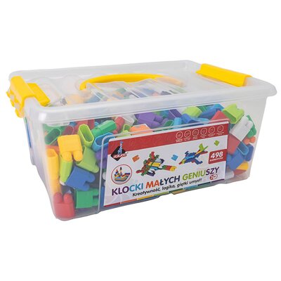 Askato Klocki Malych Geniuszy Cegielki 498 El