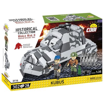 Cobi, Pojazd Kubuś COBI-3114, zielony, 300 kl.