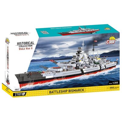 Historical Collection Battleship Bismarck - Cobi