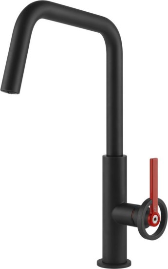 Bateria stojąca GESSI OFFICINE V Czarny matowy 60201#299