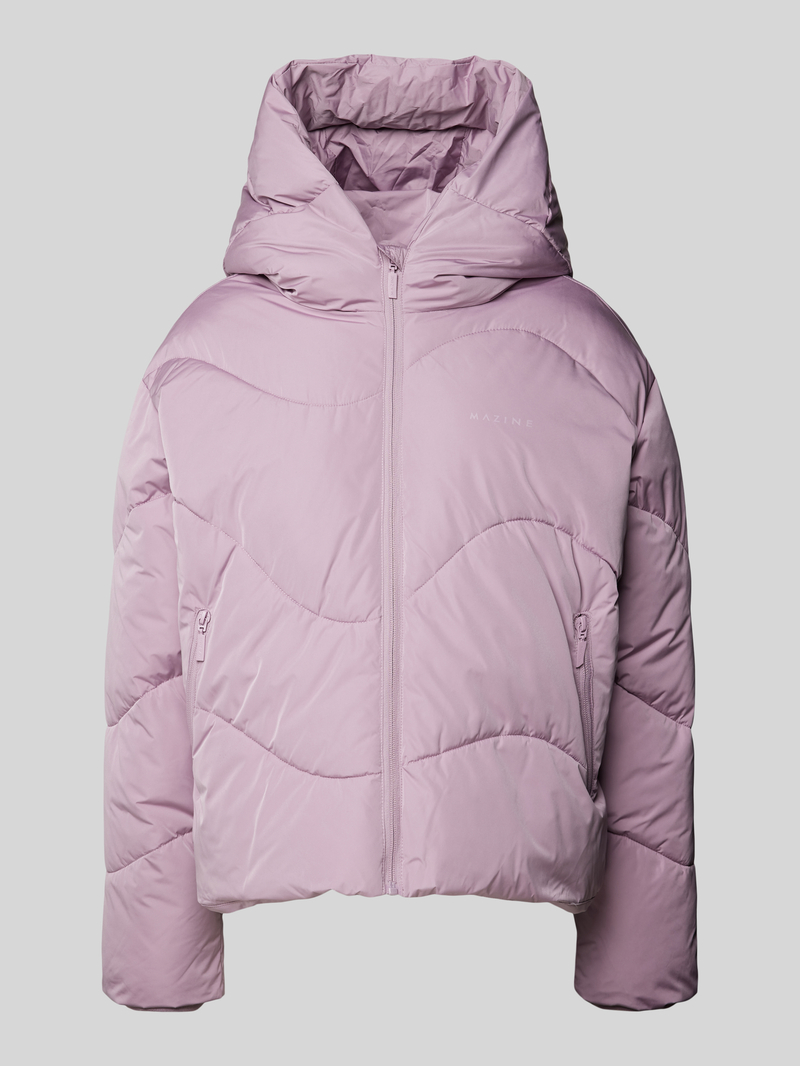 Kurtka pikowana z kapturem model ‘Dana’