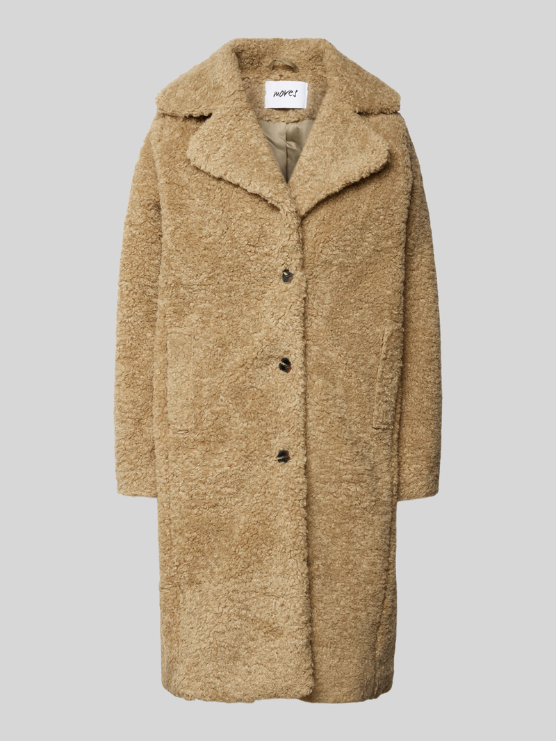 Płaszcz z kołnierzem z połami model ‘Emina 3670’