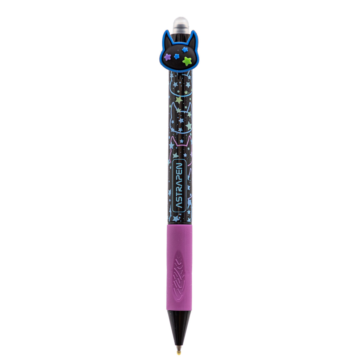 Długopis automatyczny wymazywalny z gumowym uchwytem 0,5 mm ASTRAPEN OOPS! CATS