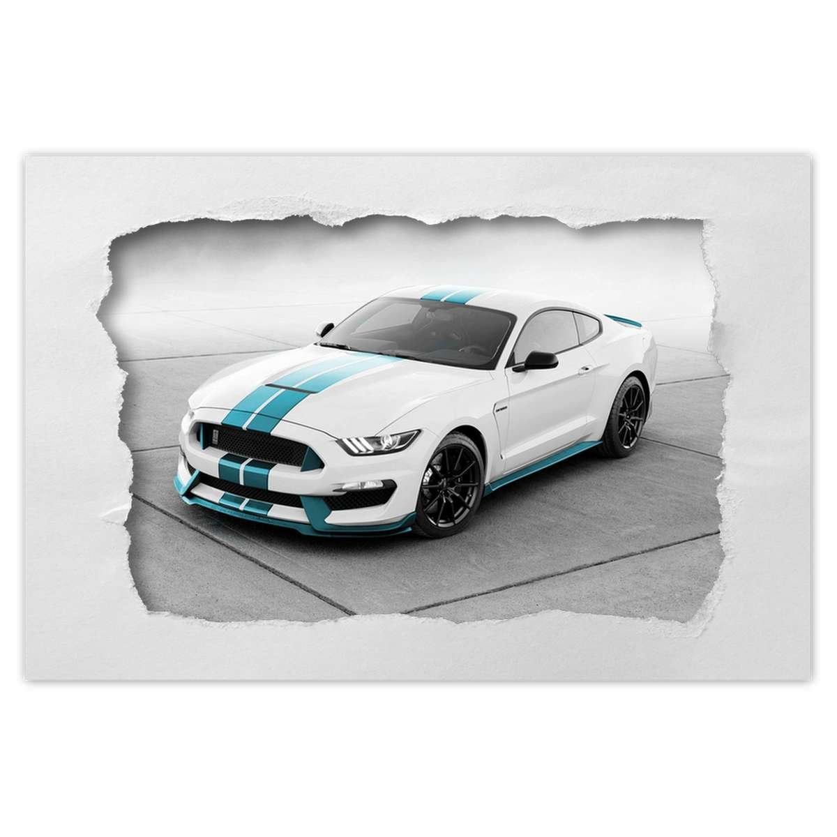 Naklejka ścienna 60x40 Ford Mustang