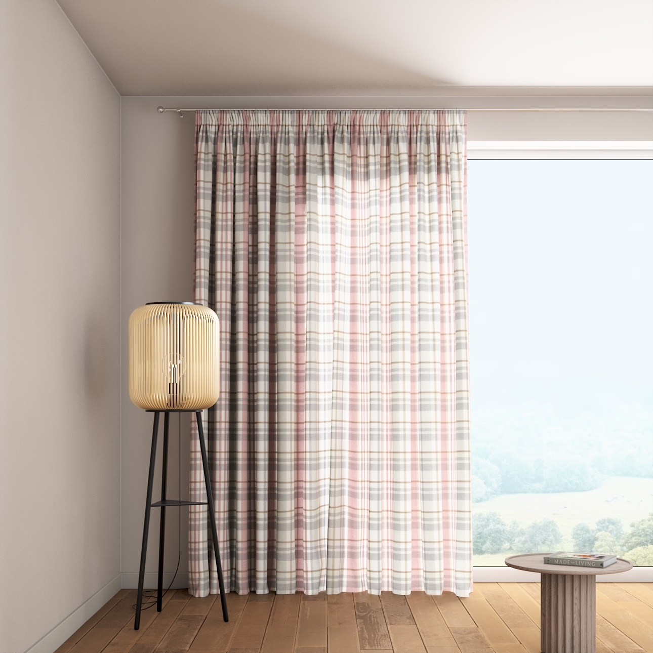 Zasłona na taśmie marszczącej 1 szt.