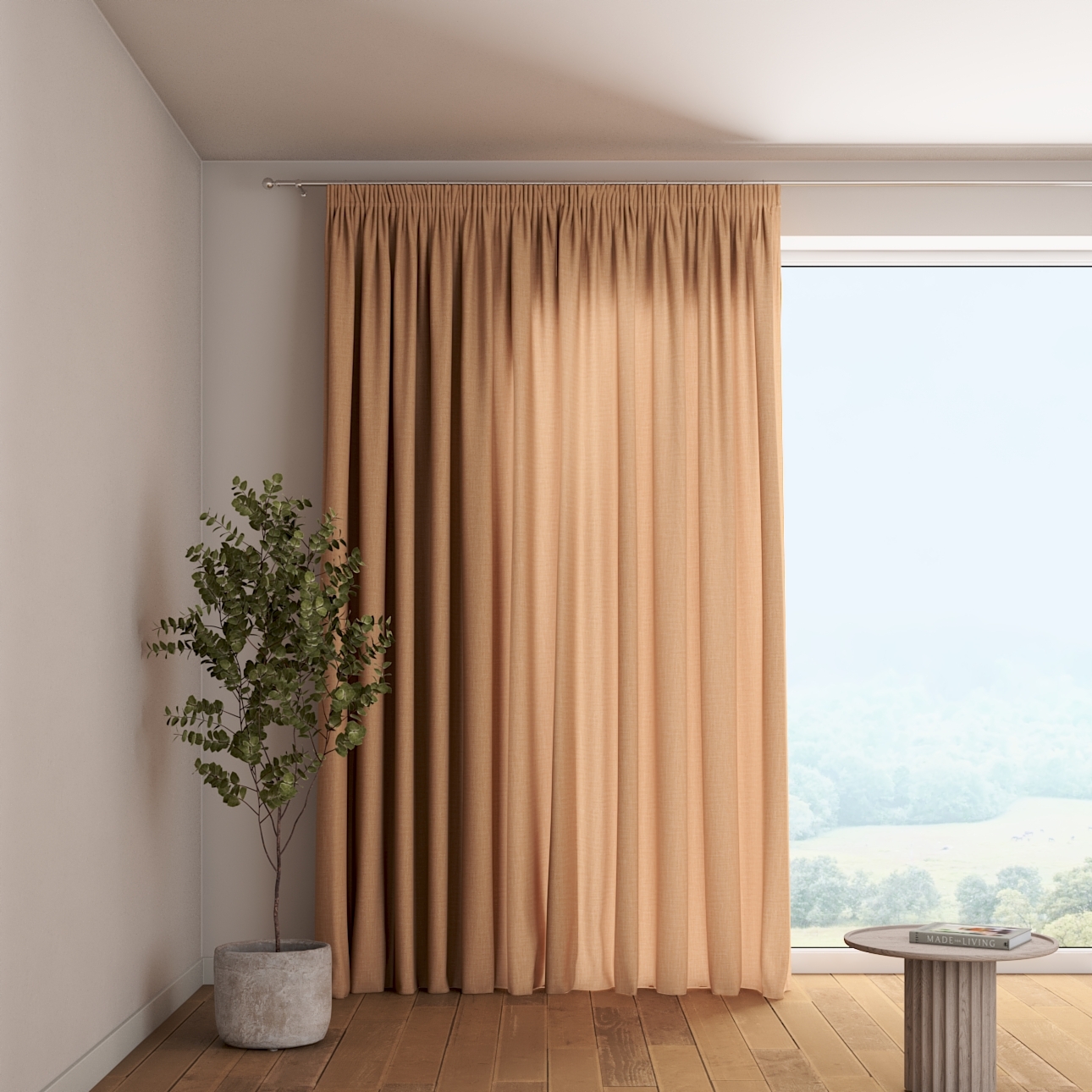 Zasłona na taśmie marszczącej 1 szt.