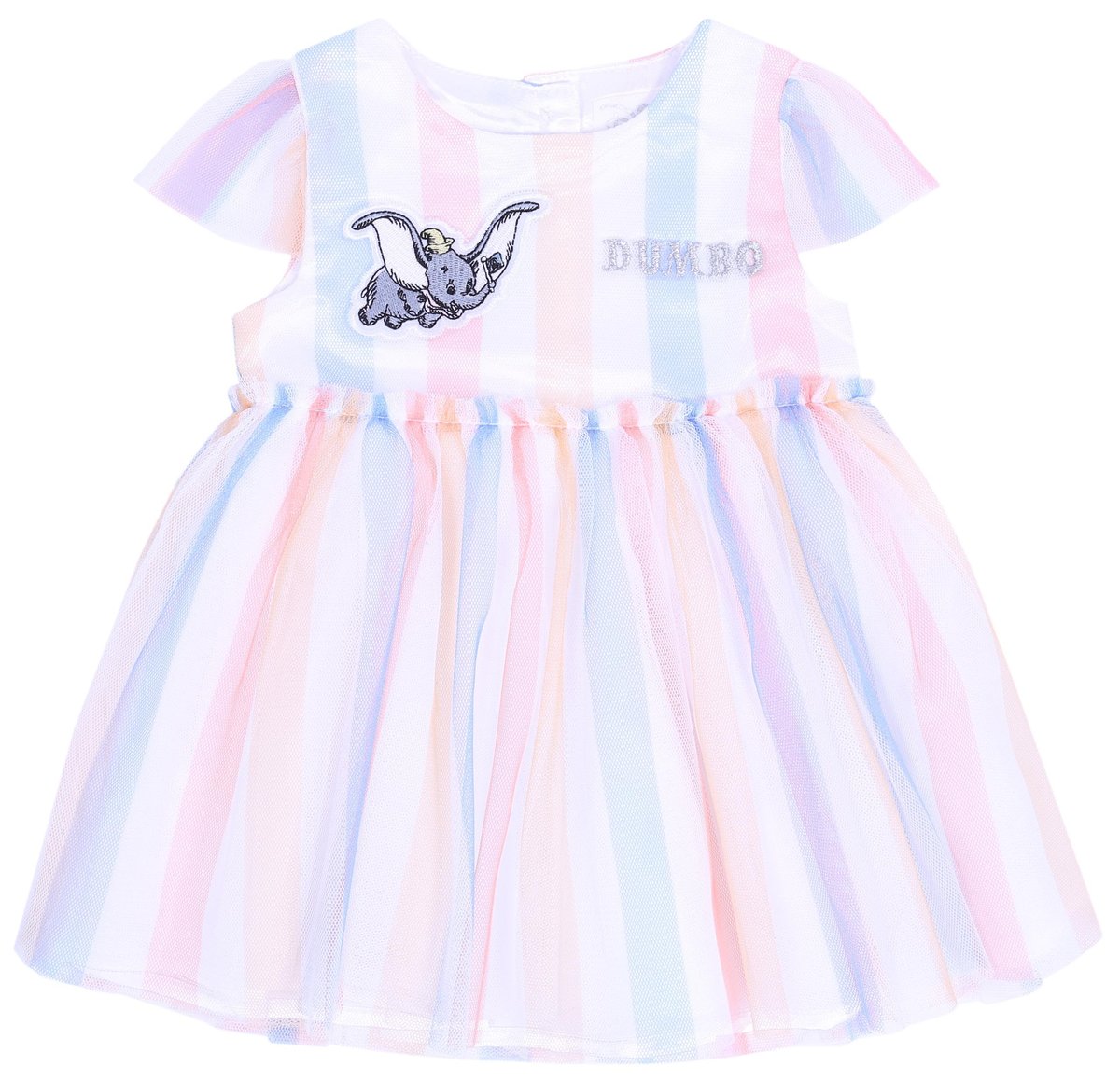 Tiulowa sukienka w paski Dumbo DISNEY 0-3 m 62 cm