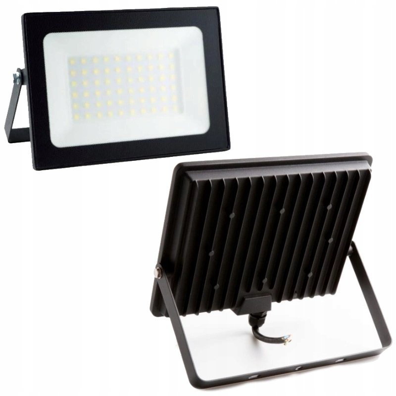 Naświetlacz Halogen LED 100W Lampa 9000lm SMD 4000K Biała neutralna