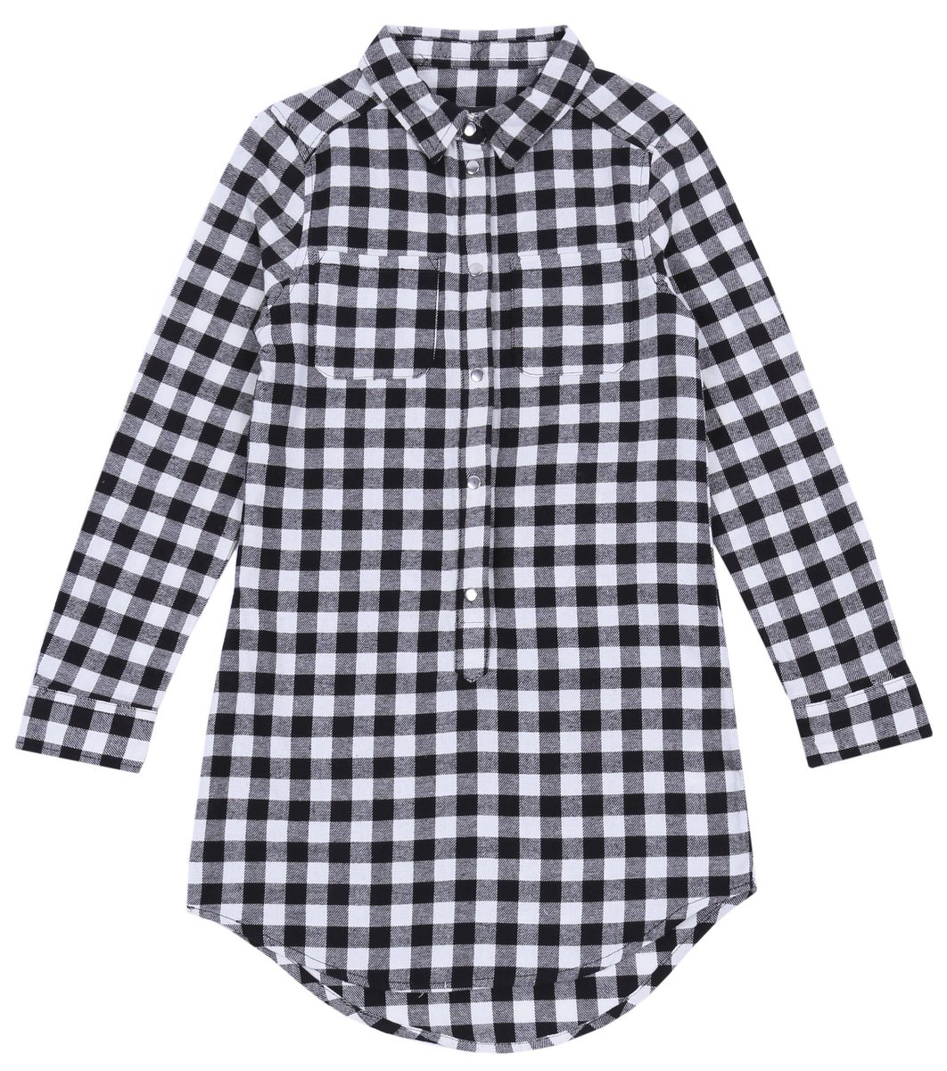 Koszulowa sukienka w kratkę 12-13 lat 158 cm