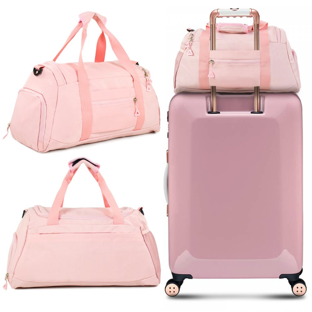 Torba Podróżna Bagaż Podręczny Fitness Siłowniana Różowa 30 L