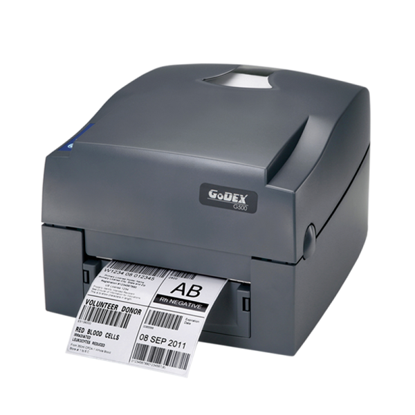 Godex G530 300dpi USB, RS232, Ethernet (GP-G530-UES) - druk szarf, wstążek, wszywek, etykiet