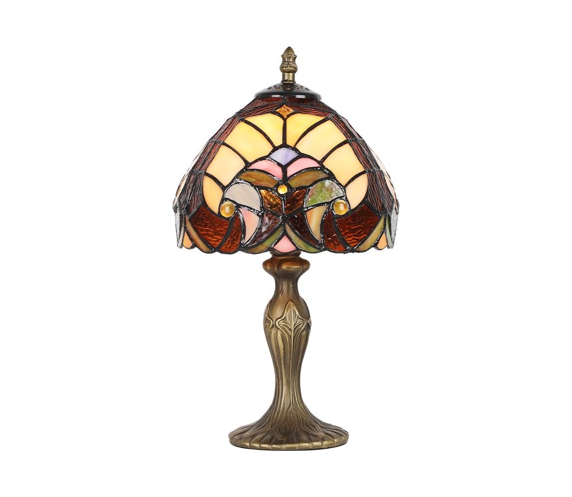 Prezent 1701 - Lampa stołowa TIFFANY 1xE14/40W/230V