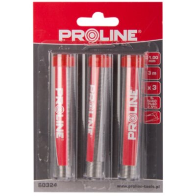 PROLINE Spoiwo Lutownicze 1,0mm/3m 3 szt. 60324