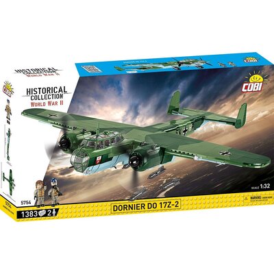 COBI Klocki 5754 Samolot DORNIER DO 17Z-2-HC WWII - 1383 KL.