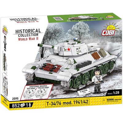 Cobi Historical Collection World War II T-34/76 mod 1941/42 2595