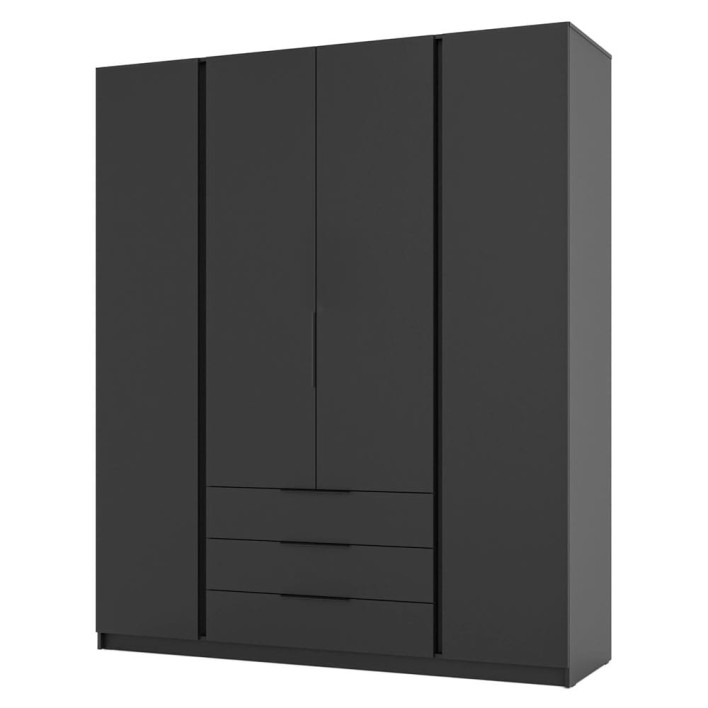 Szafa KAJA BL/BL 4F3S Czarny
