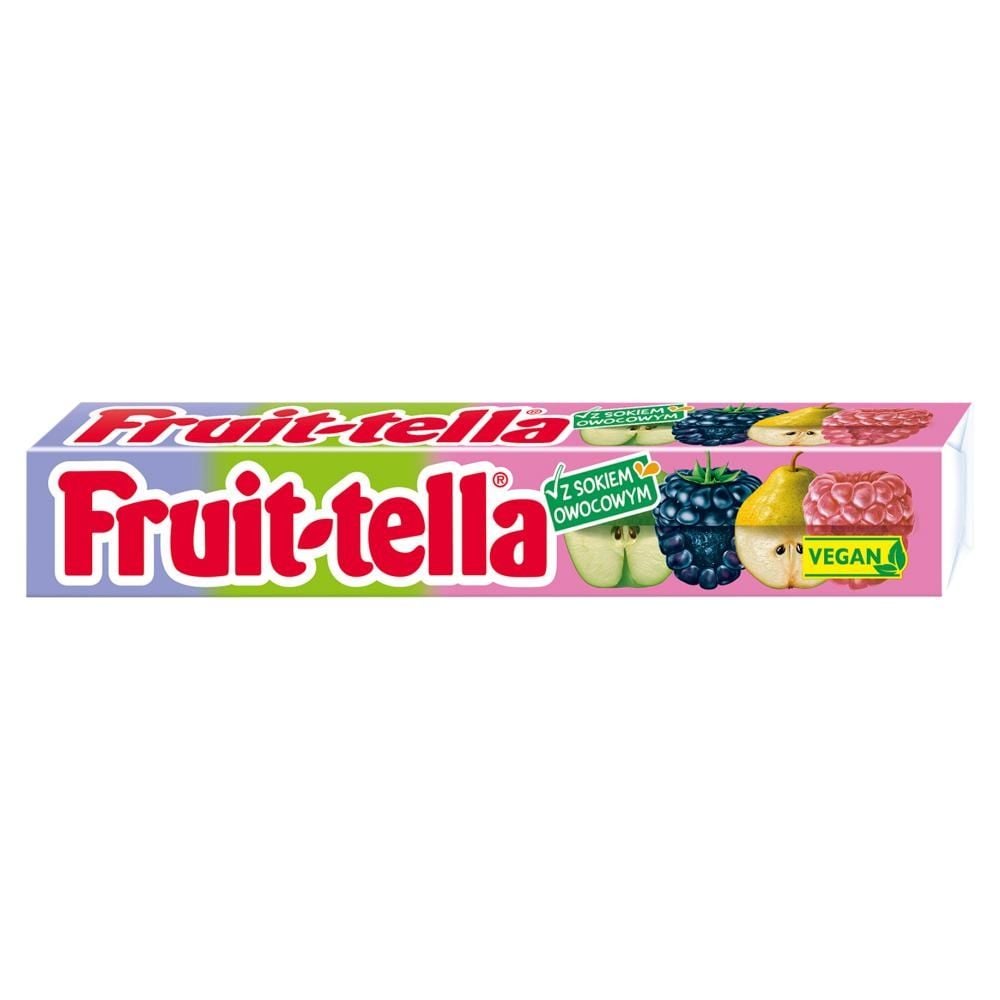 Fruittella Guma Rozpuszczalna Wegańska Owocowy Ogród 41G