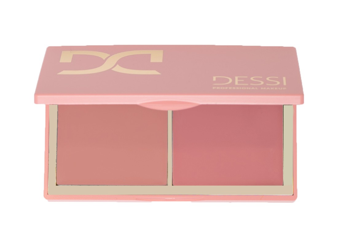 Dessi Zestaw róży w kremie, 02 Apricot/Strawberry Shake 16 g