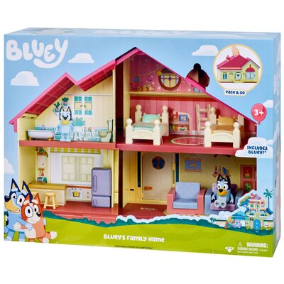 Bluey Bluey Family Home Zestaw z Figurkami, Wielokolorowy, 13024 13024