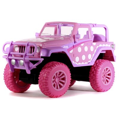 Samochód zdalnie sterowany JADA TOYS Disney Junior Myszka Minnie Jeep Wrangler 253076000