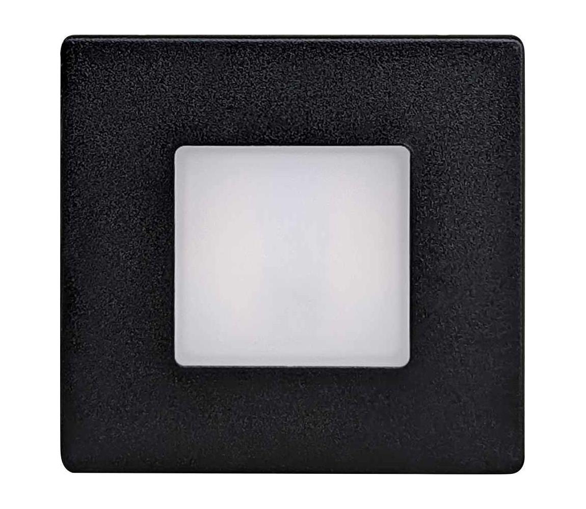 LED Zewnętrzne oświetlenie schodowe LED/1,7W/230V 3000/4000/6000K IP54 czarne