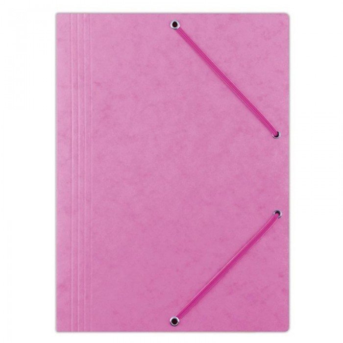 Teczka A4 z gumką różowa (10szt)