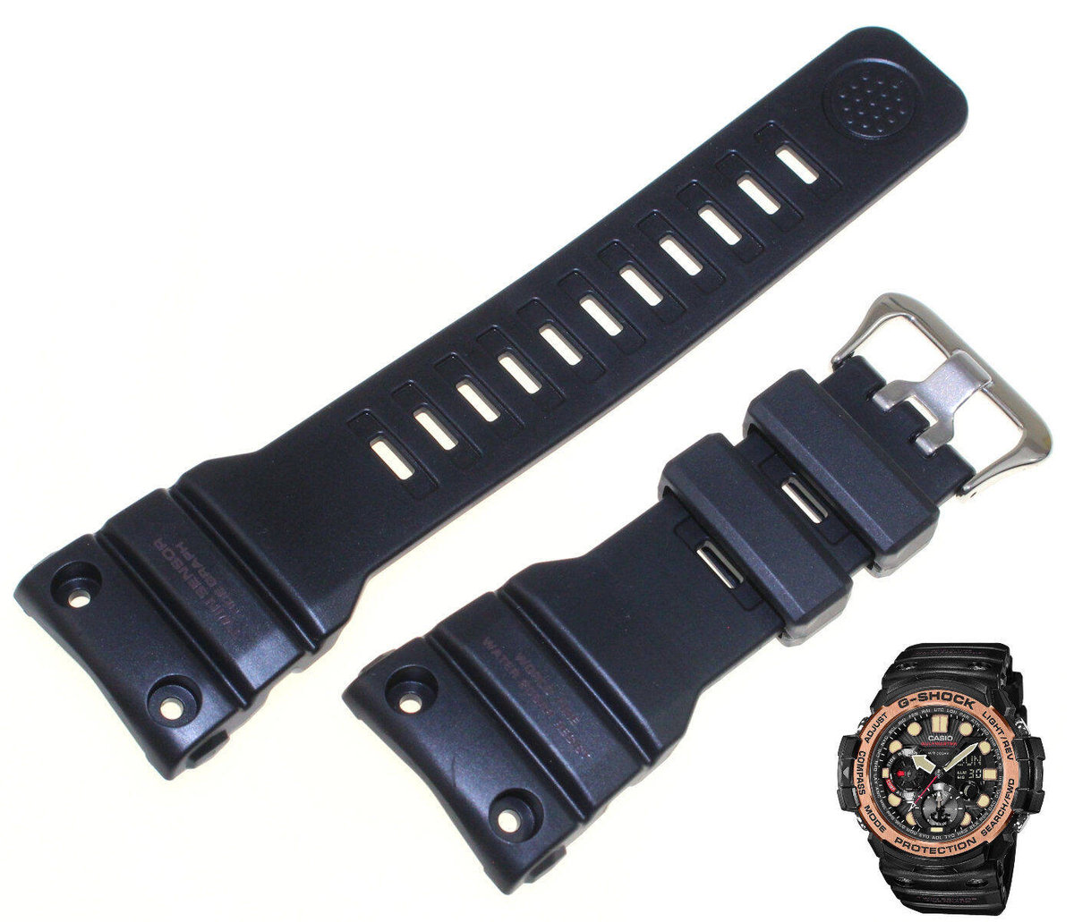 Pasek do zegarka Casio G-Shock GN-1000RG czarny 10536681