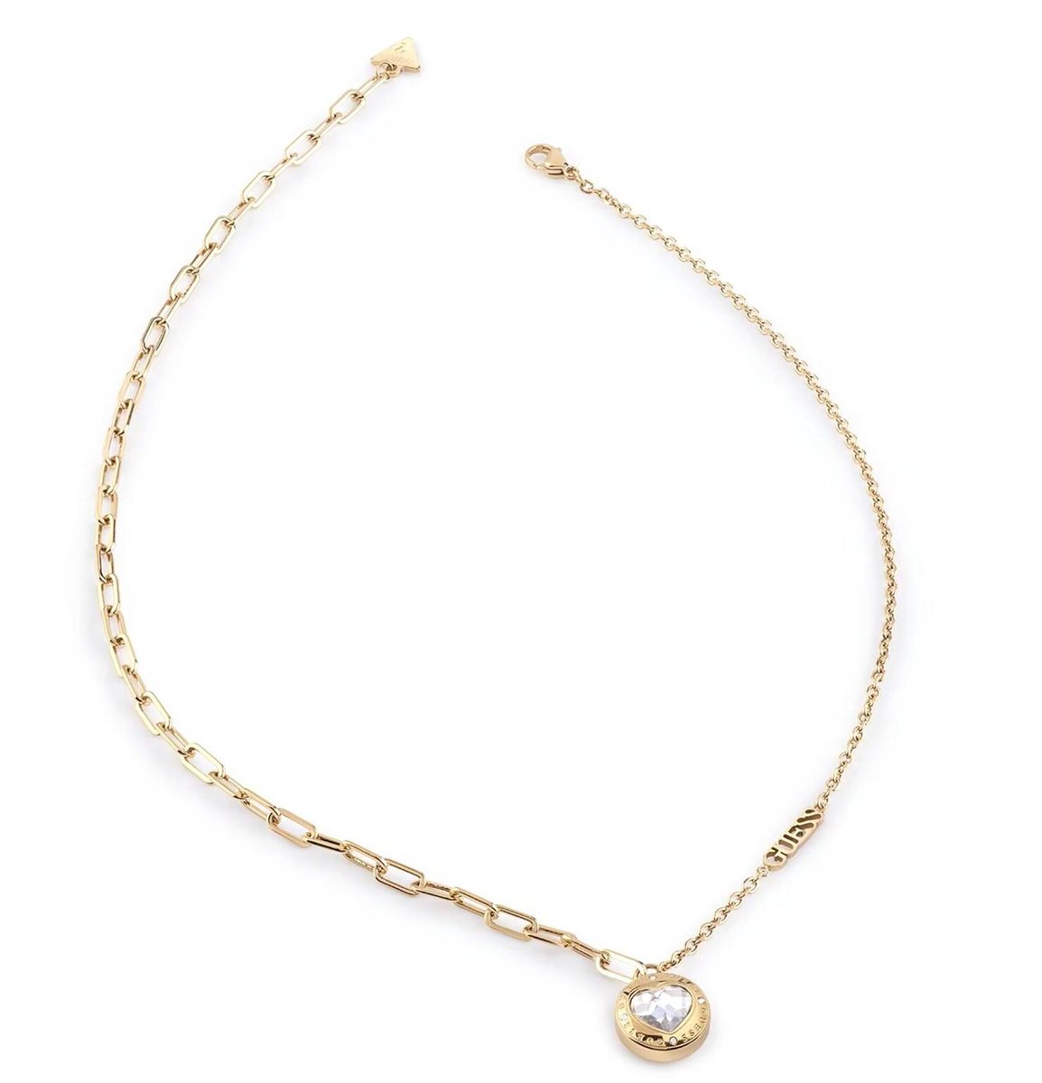 Naszyjnik Guess Rolling Hearts JUBN03350JWYGT/U