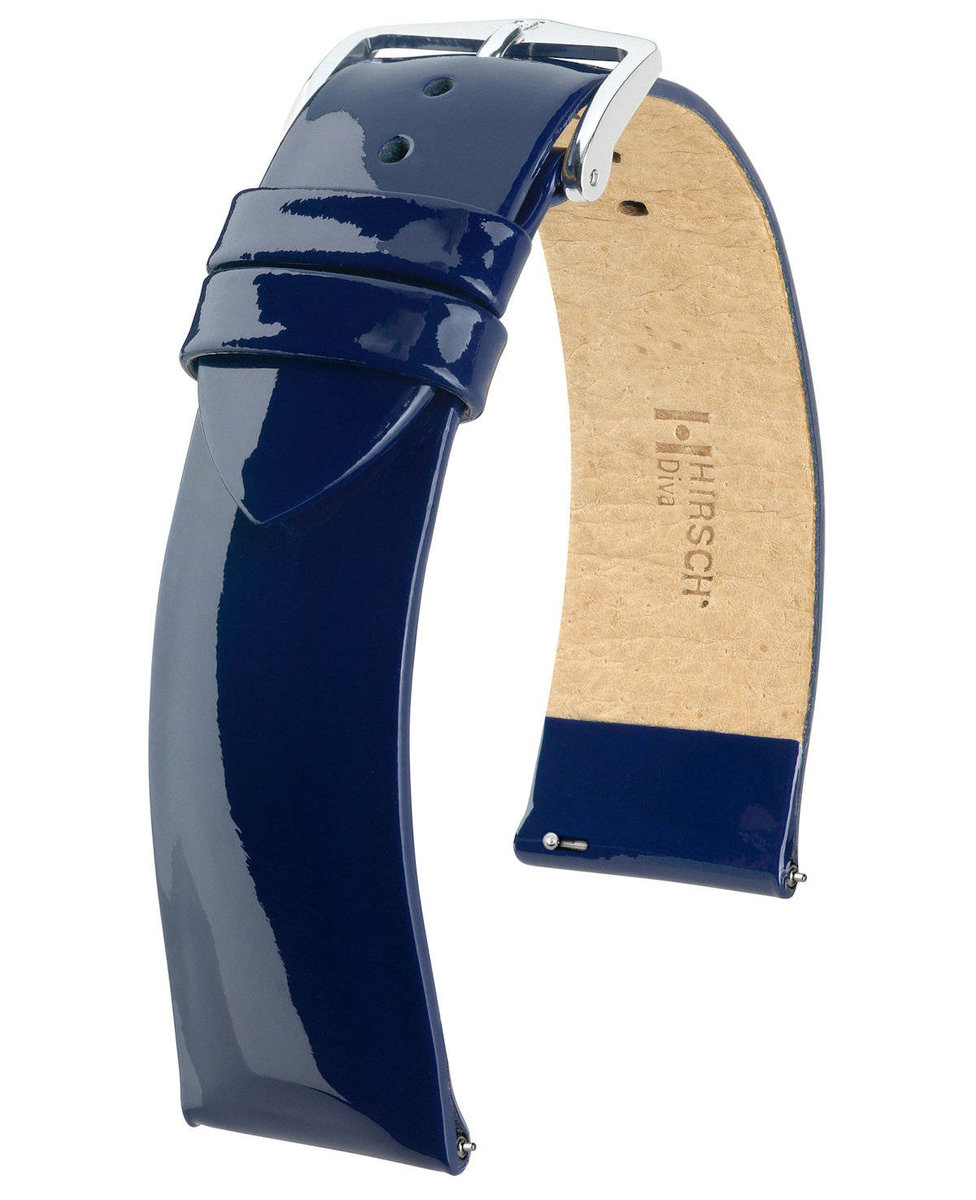 Skórzany wodoodporny pasek do zegarka 18 mm HIRSCH Diva M 01536180-2-18